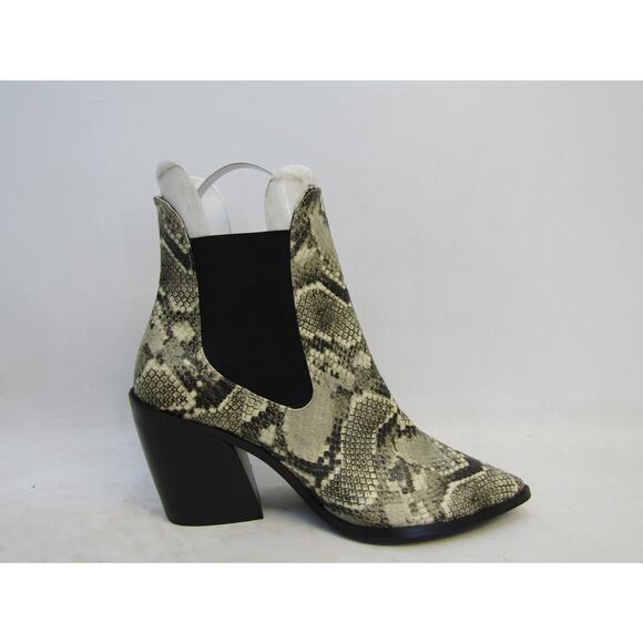 Steven By Steve Madden Womens Size 9.5 Snake Skin Print Fashion Booties - Picture 4 of 11